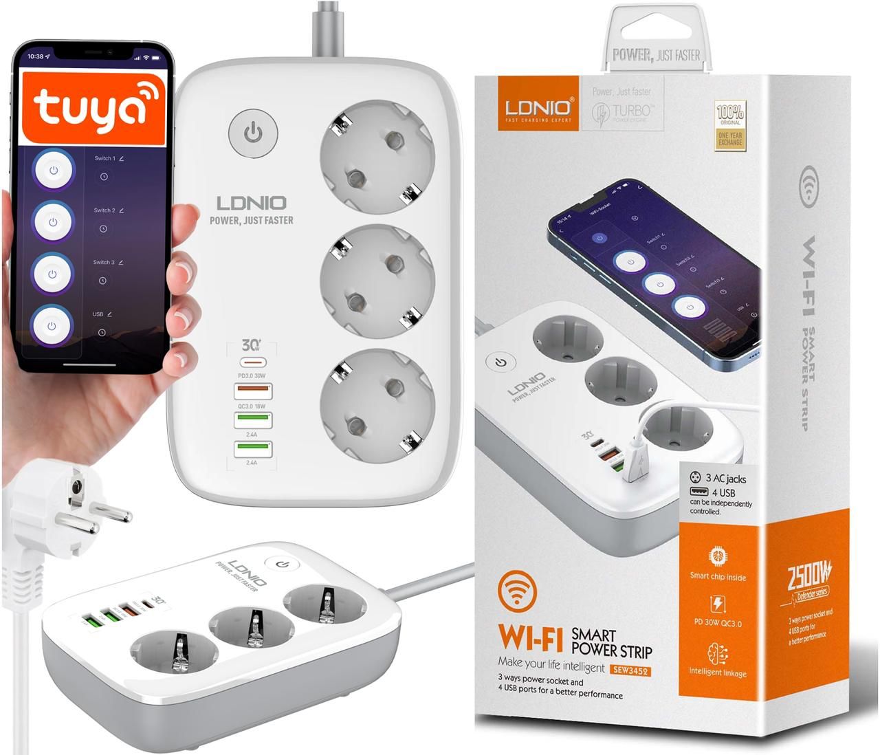 LDNIO Wifi Smart Power Strip