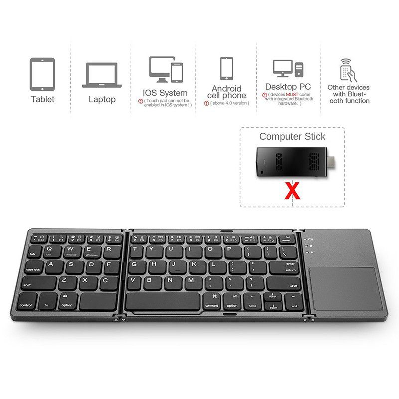 Foldable BT Keyboard