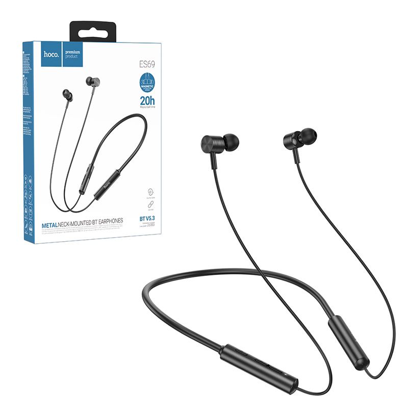 Hoco metal neck earphone