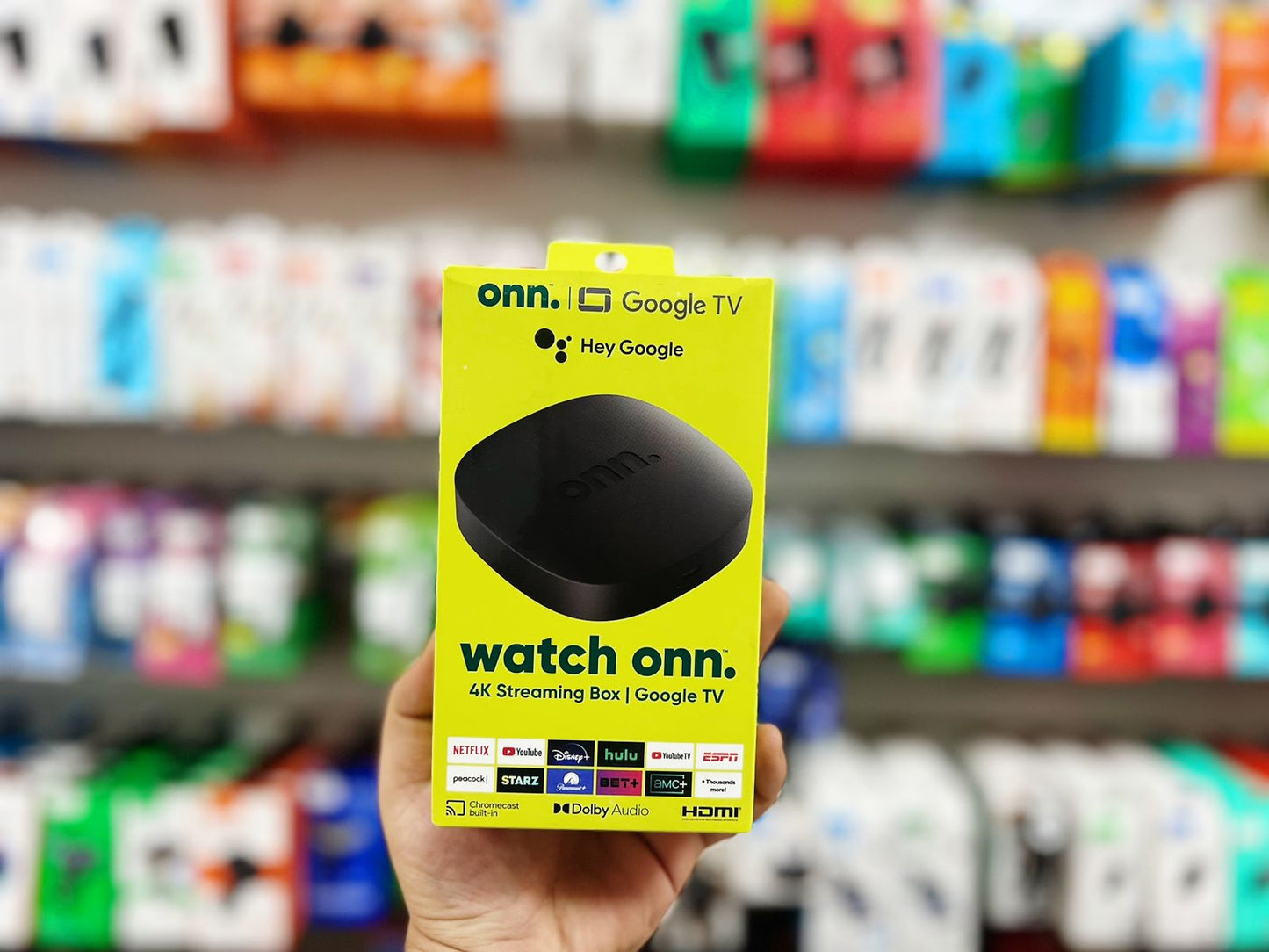 Watch ONN Google Chromecast