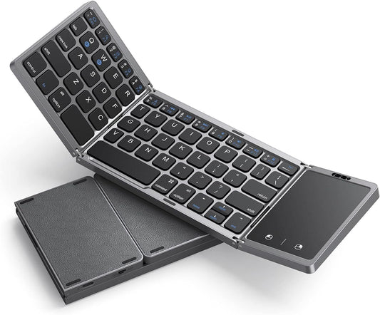 Foldable Keyboard With touchpad
