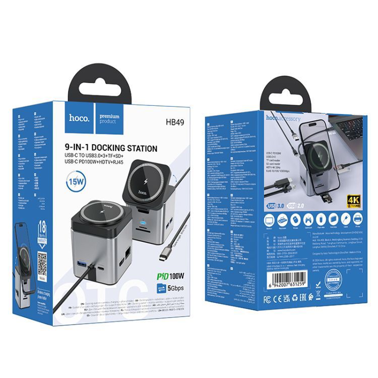 Hoco 9in1 adapter