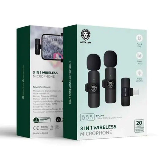 Green Lion Microphone